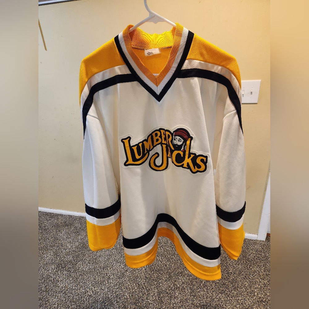 Vintage M sport Lumber Jacks Hockey Jersey Size XL Men